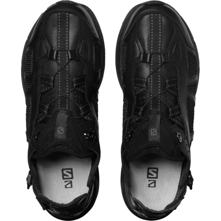 Tenis Salomon Techsonic Couro Advanced Masculino Pretas | PT G62578